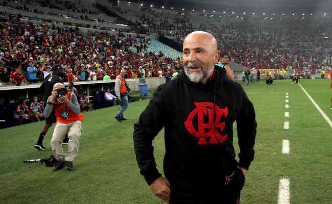 Flamengo consegue boa sequncia no Brasileiro com o tcnico Jorge Sampaoli