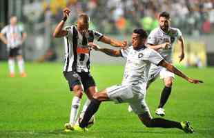 Fotos do primeiro tempo do duelo entre Atltico e Botafogo, no Independncia, pela Sul-Americana