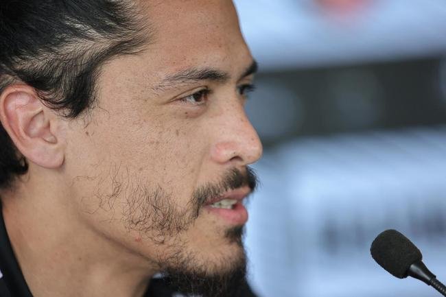 Zagueiro uruguaio Mauricio Lemos, de 27 anos, foi apresentado como reforo do Atltico nesta sexta-feira (17/2), na Cidade do Galo.