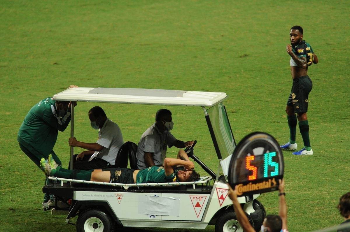 Fotos do jogo de volta da semifinal da Copa do Brasil, entre Amrica e Palmeiras, no Independncia, em Belo Horizonte (30/12/2020)