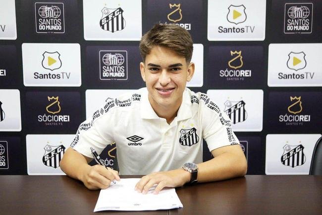 5 - Matheus Lima (meia do Santos) - 16 anos - multa de 70 milhes de euros (aproximadamente R$ 362,2 milhes)