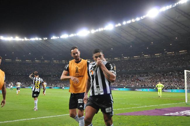 Fotos do jogo de ida das quartas de final da Copa Libertadores, entre Atltico e Palmeiras, no Mineiro