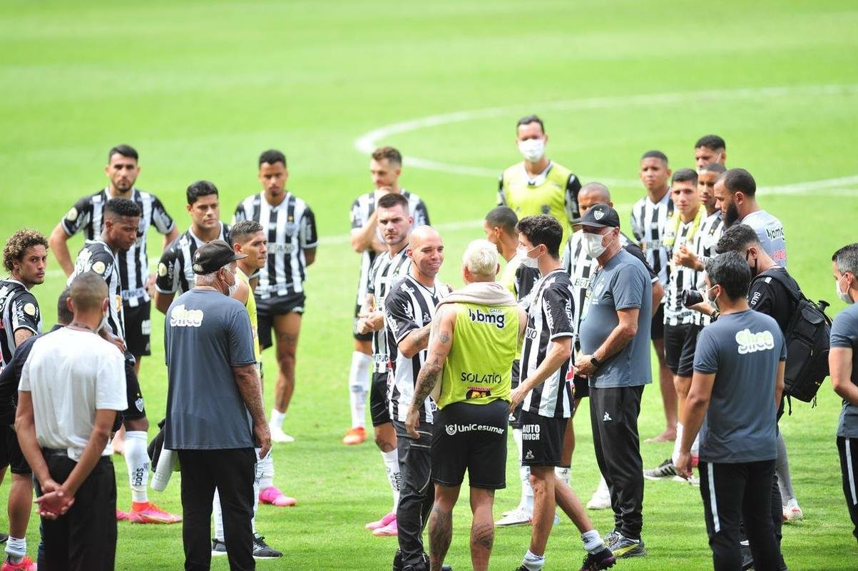 Fotos do jogo entre Atltico e Fortaleza, no Mineiro, pela primeira rodada do Campeonato Brasileiro de 2021