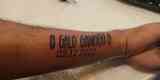 Em evento na Arena MRV, torcedores do Atlético ganharam tatuagens em comemoração ao bicampeonato brasileiro 