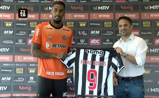 Fbio Gomes vai vestir a camisa 9 do Atltico 