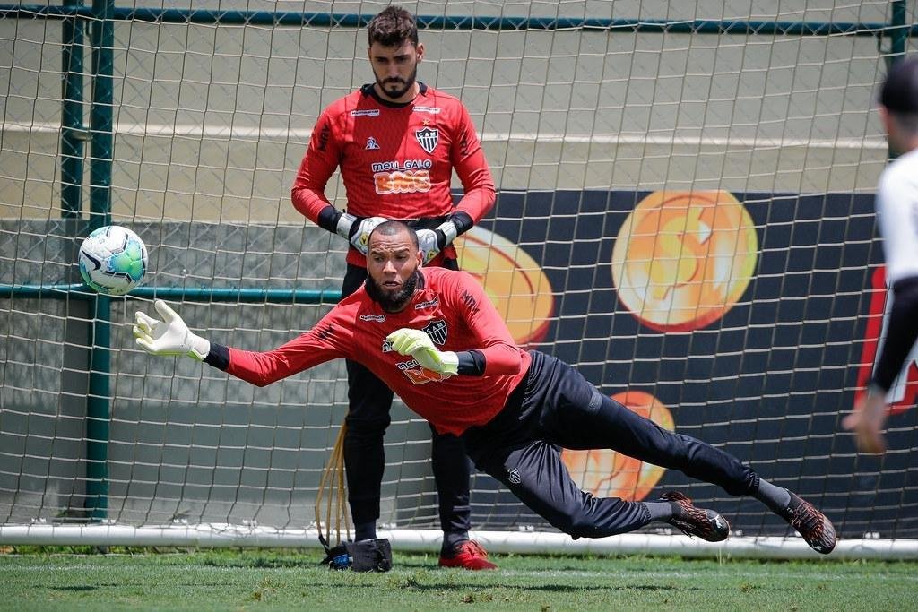 Fotos do treino: Atlético se prepara para enfrentar o Corinthians