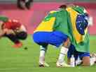 Matheus Cunha e Dani Alves celebram ouro no futebol: ' nosso Nordeste!