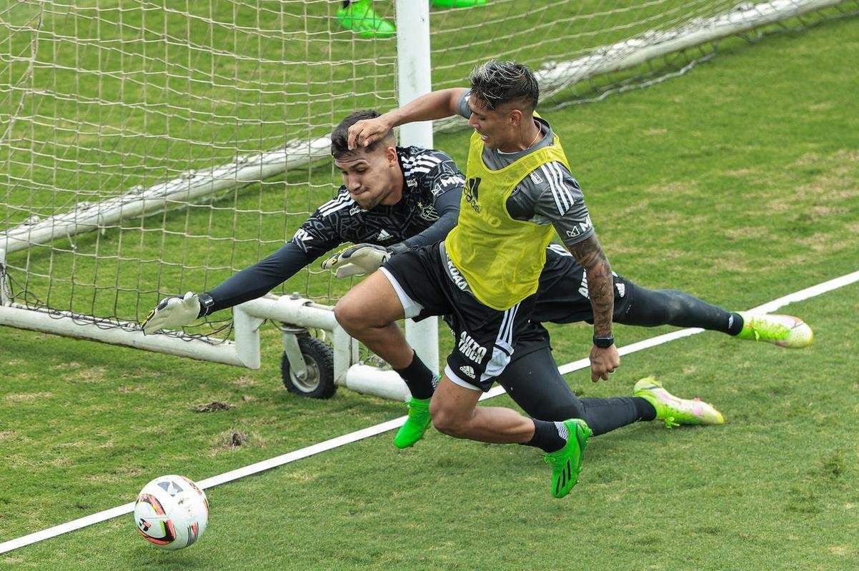 Fotos do ltimo treino do Atltico antes de pausa para festas de fim de ano