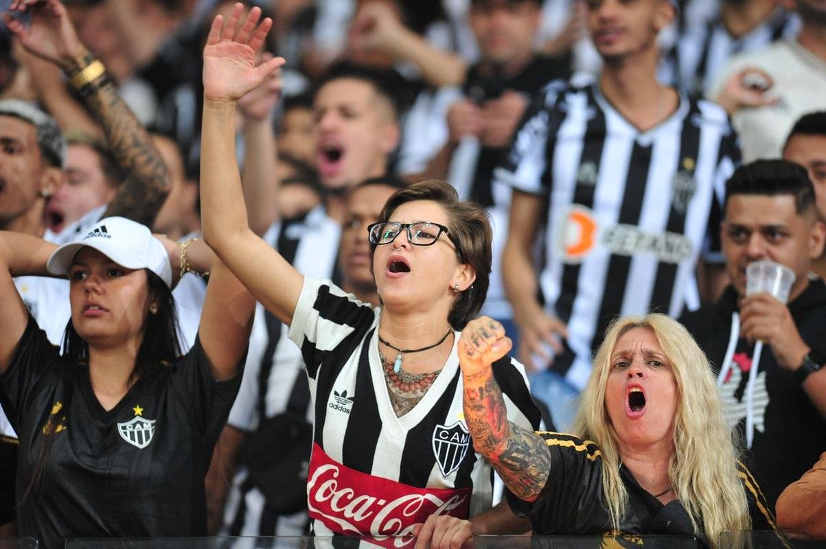 Fotos do jogo de ida das oitavas de final da Copa do Brasil, entre Atltico e Flamengo, no Mineiro (22/6/2022)
