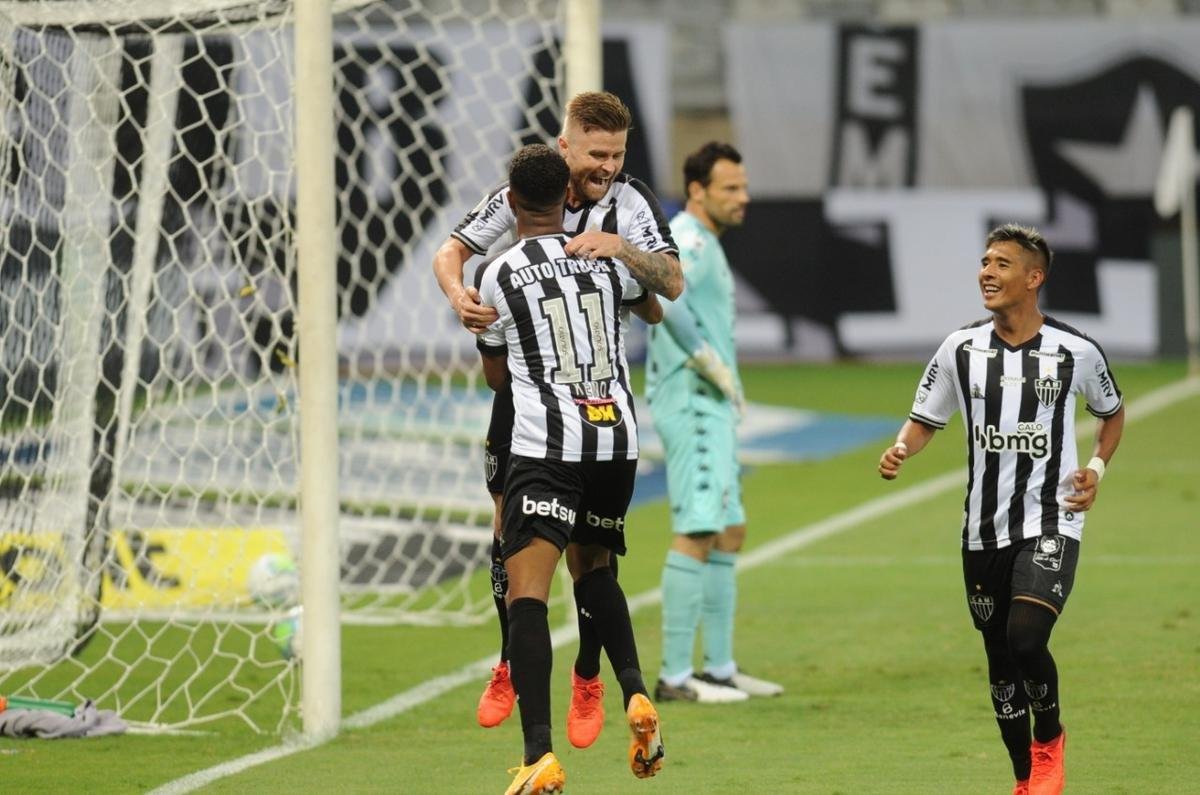 Atltico x Botafogo: veja fotos do jogo no Mineiro
