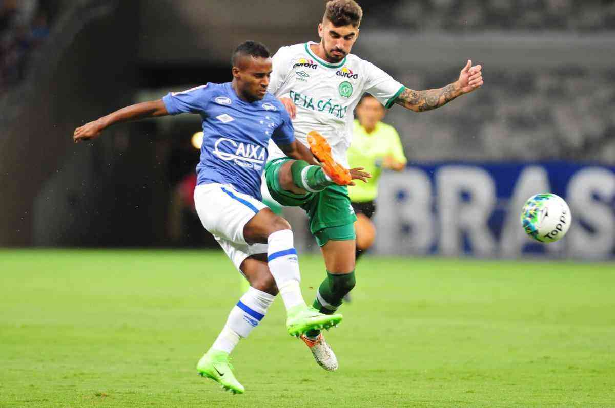 Imagens do jogo entre Cruzeiro e Chapecoense, pela Primeira Liga