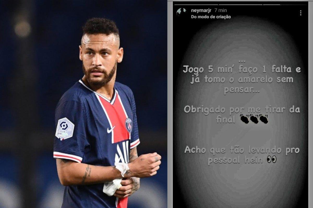 Jogador se queixou de carto aps 5 minutos de jogo