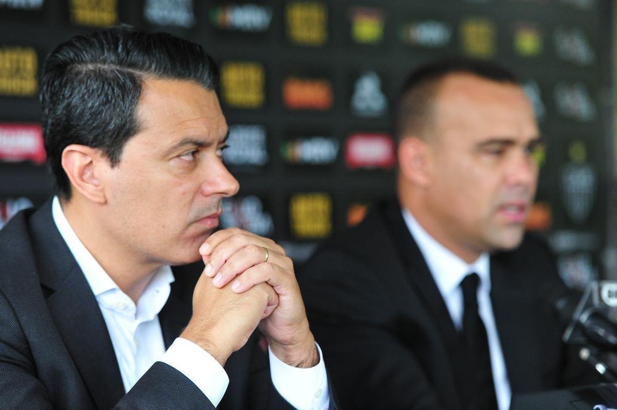 Fotos da apresentao de Rafael Dudamel no Atltico