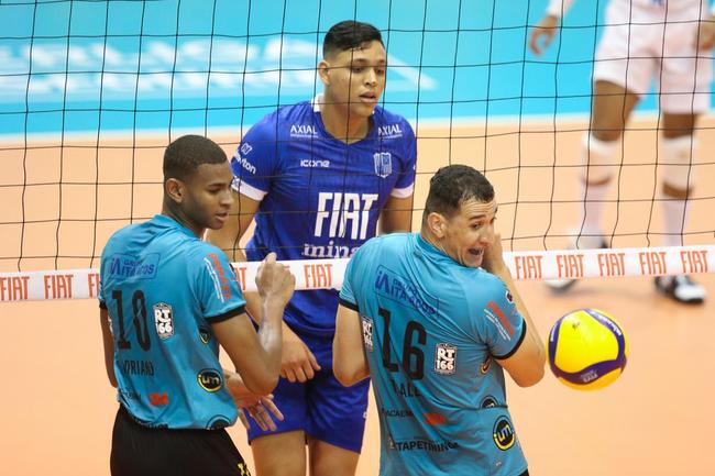 Minas abriu srie semifinal contra o Itapetininga com vitria por 3 a 0, em Saquarema
