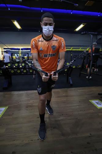 Atltico treina em Feira de Santana aps classificao