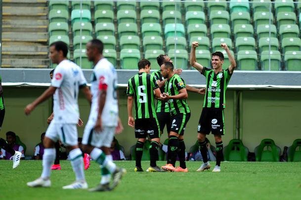 Amrica derrotou Uberlndia no Independncia por 3 a 0, com gols de Al (2) e Ademir