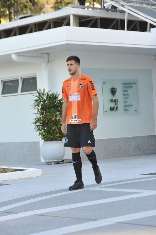 Fotos do ltimo treino do Atltico antes do jogo contra o Unin La Calera