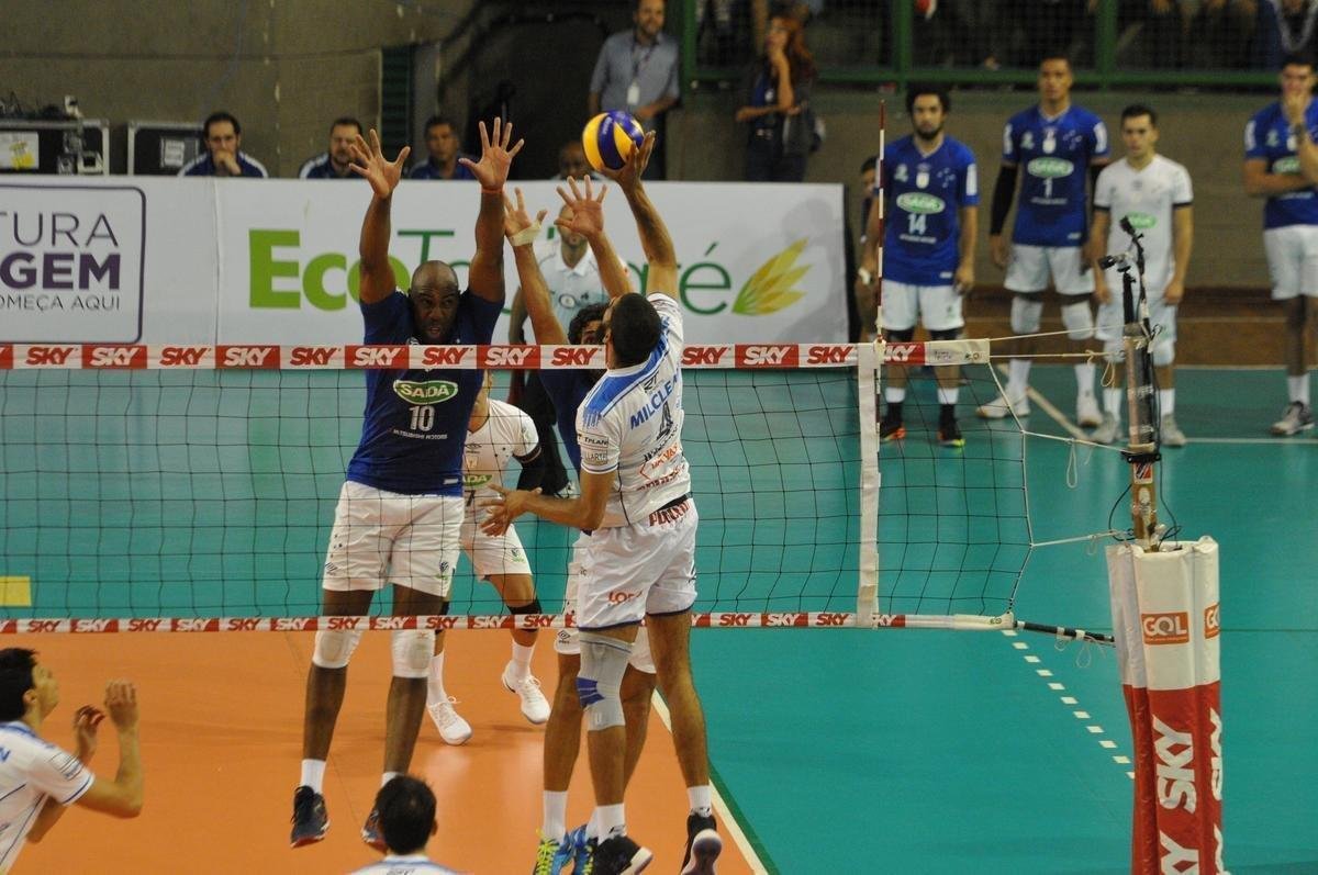 Cruzeiro venceu o Taubat por 3 sets a 1 e garantiu vaga na final da Superliga Masculina