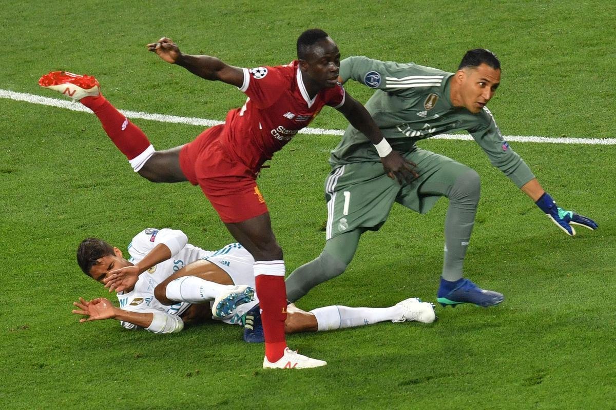 Fotos da grande deciso da Liga dos Campees, em Kiev, na Ucrnia, entre Real Madrid e Liverpool