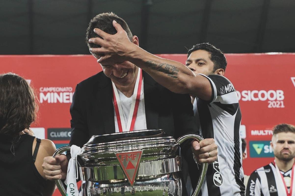 Fotos da festa do Atltico no Mineiro com a conquista do bicampeonato mineiro