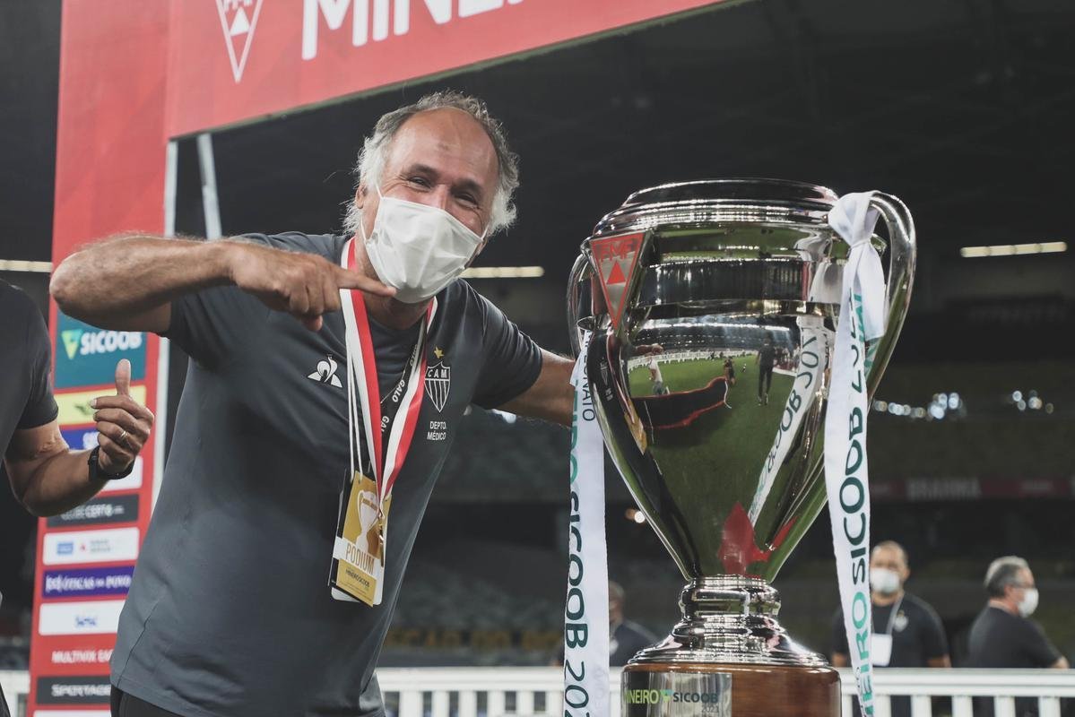 Fotos da festa do Atltico no Mineiro com a conquista do bicampeonato mineiro