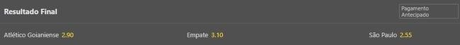 Cota��es na Bet365