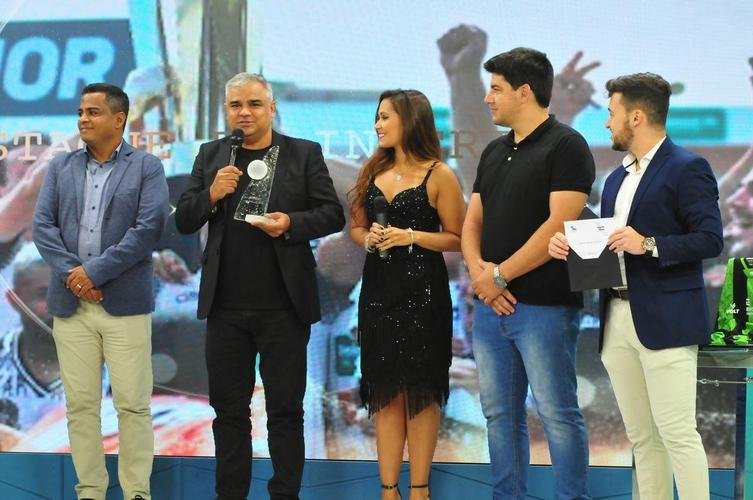 Fotos da cerimnia de entrega da premiao do 22 Trofu Tel Santana