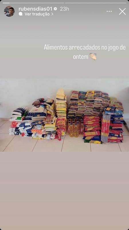 Lateral-esquerdo/meio-campista Rubens participou de jogo beneficente.