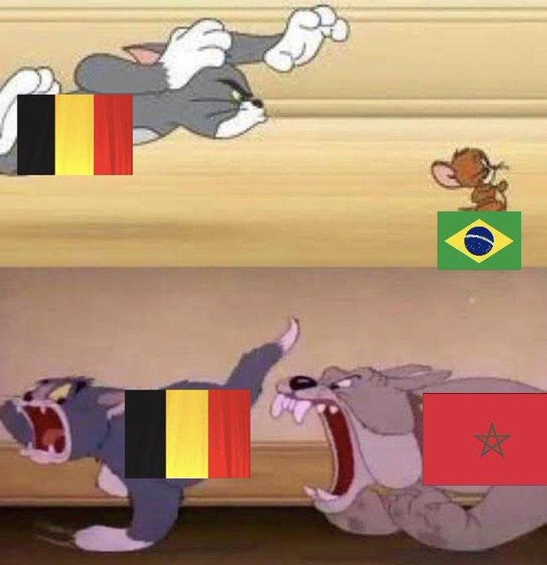 Derrota da Gerao Belga para o Marrocos vira meme