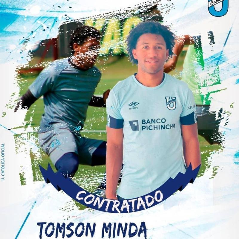 Tomson Minda, meio-campista (Universidad Catolica-EQU)
