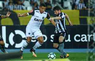 Atltico e Botafogo duelaram no Estdio Nilton Santos pelas quartas de final da Copa do Brasil