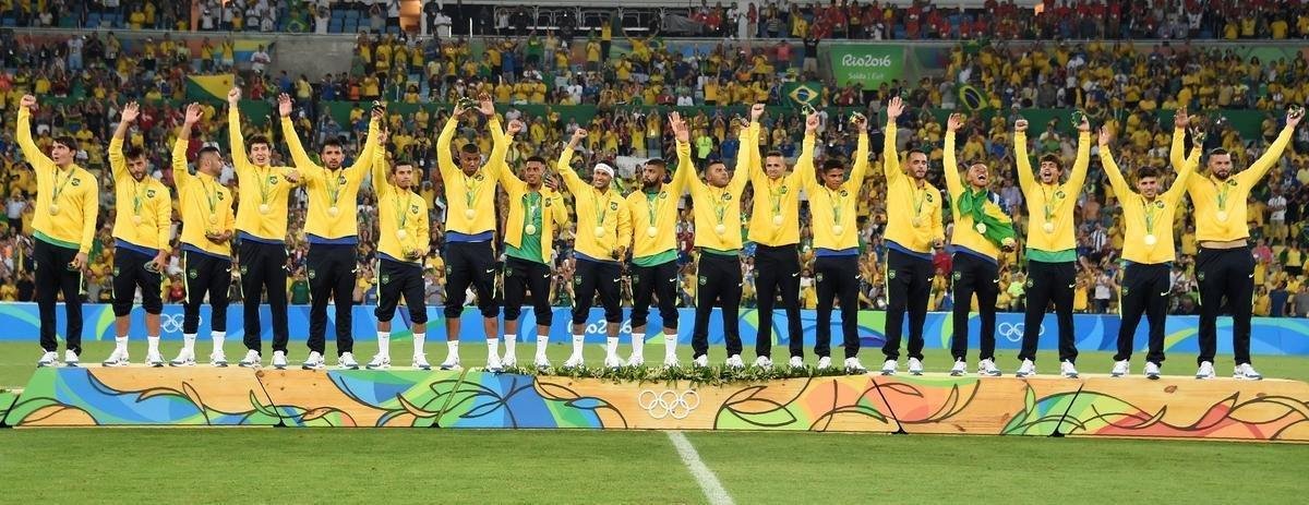 Brasil vence a Alemanha e conquista o ouro indito