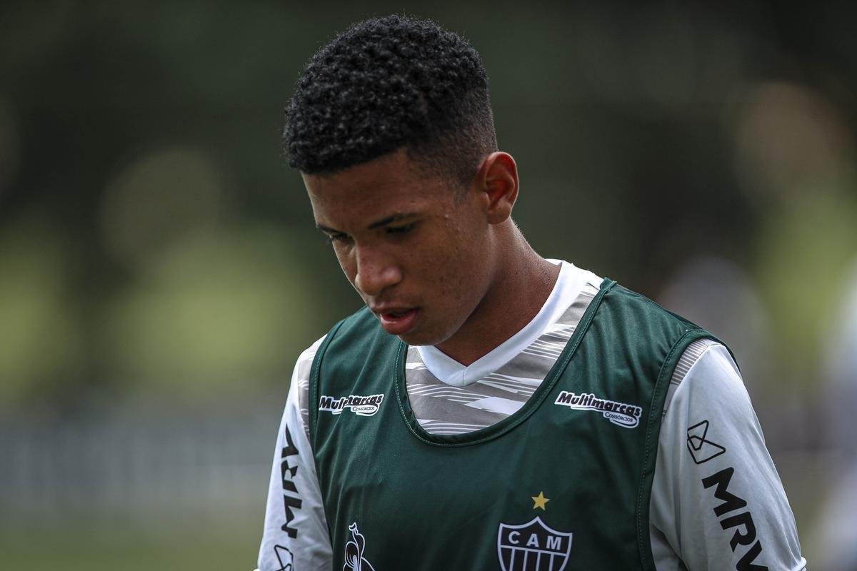 Fotos do treino do Atlético nesta quarta-feira, que contou com Nacho Fernández