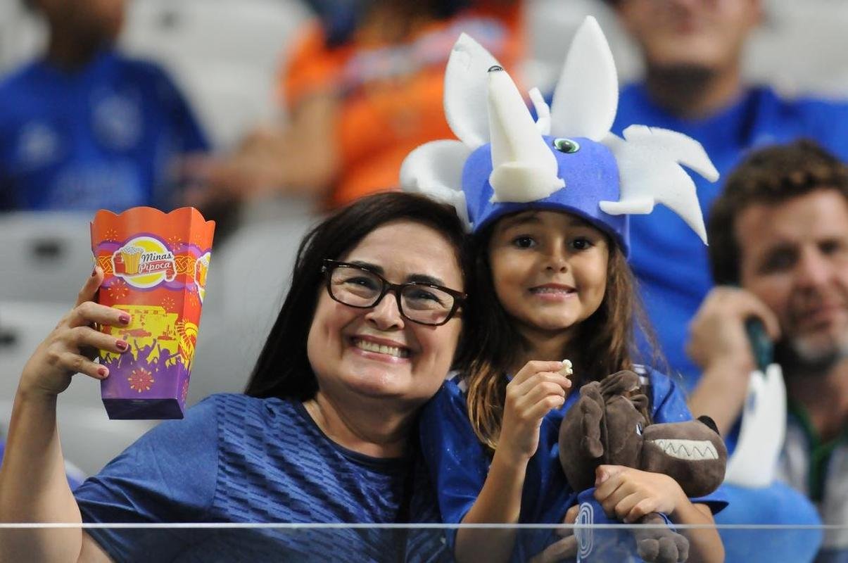 Torcida do Cruzeiro deu show mais uma vez e lotou o Mineiro na partida contra o CRB pela 11 rodada da Srie B