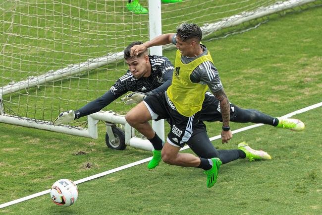 Fotos do ltimo treino do Atltico antes de pausa para festas de fim de ano