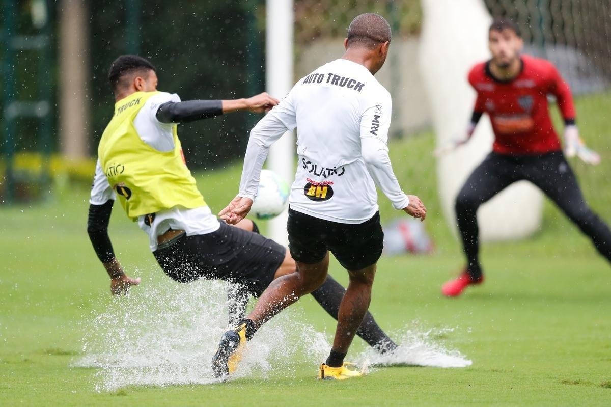 Atltico se prepara para o duelo contra o Athletico-PR