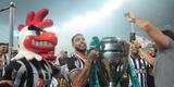 Festa do Atl�tico no Mineir�o pela conquista do tricampeonato mineiro. Galo derrotou o Cruzeiro por 3 a 1 na final �nica do estadual. Gols foram de Hulk (2) e Nacho