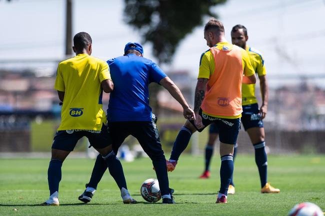 Fotos do treino do Cruzeiro desta quarta-feira (25/8)