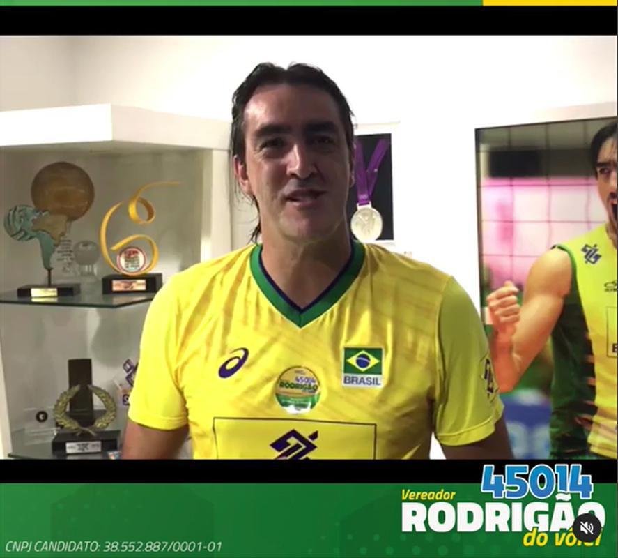 Ex-jogador de vlei, Rodrigo (PSDB) recebeu 997 votos em Praia Grande (SP) e no foi eleito.