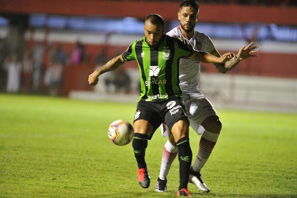 As melhores fotos do duelo entre Villa Nova e Amrica, em Nova Lima, pelo Mineiro