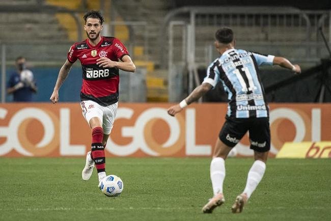 Fotos do jogo entre Grmio e Flamengo, na Arena do Grmio, em Porto Alegre, pela segunda rodada do Campeonato Brasileiro (23/11/2021)
