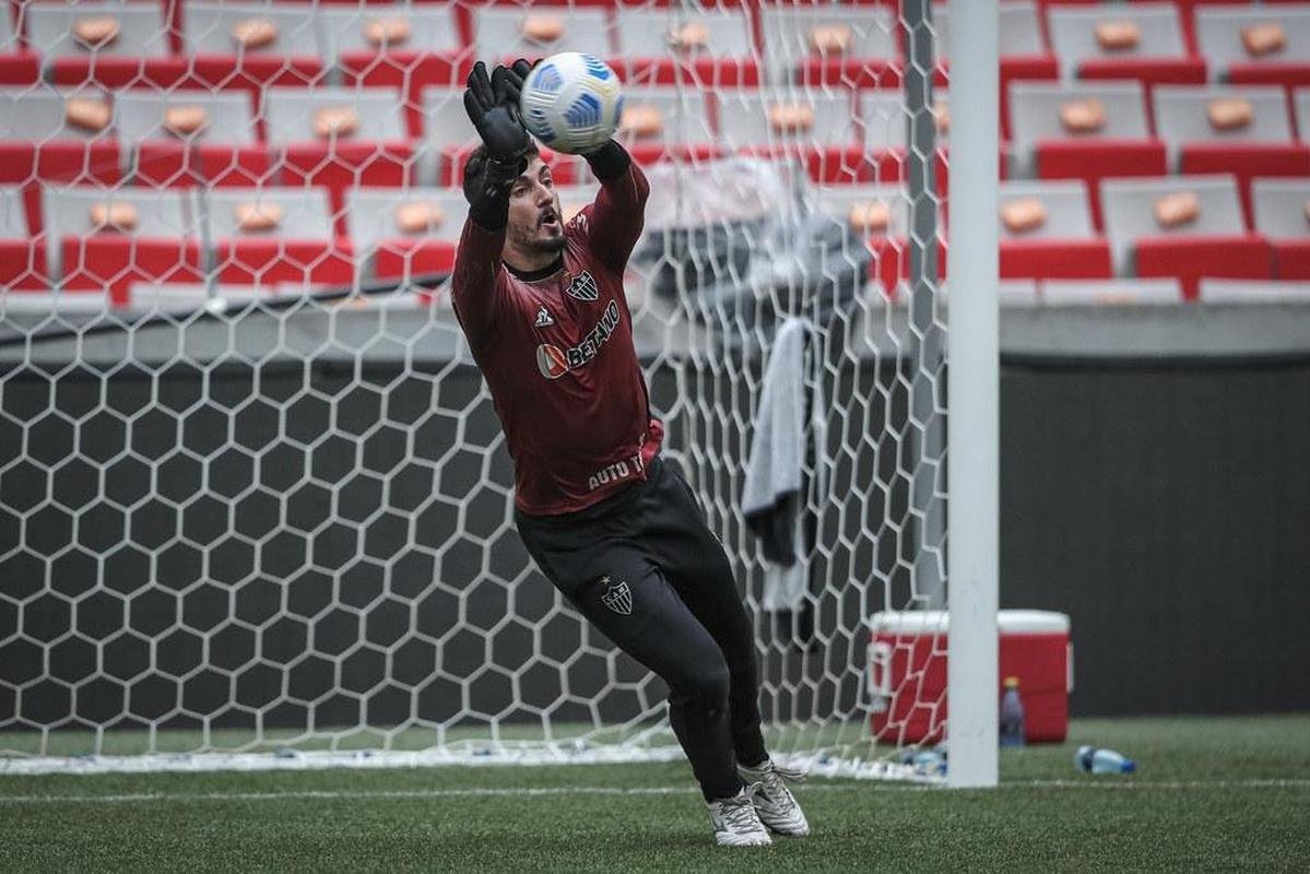 Fotos do ltimo treino do Atltico antes da deciso da Copa do Brasil