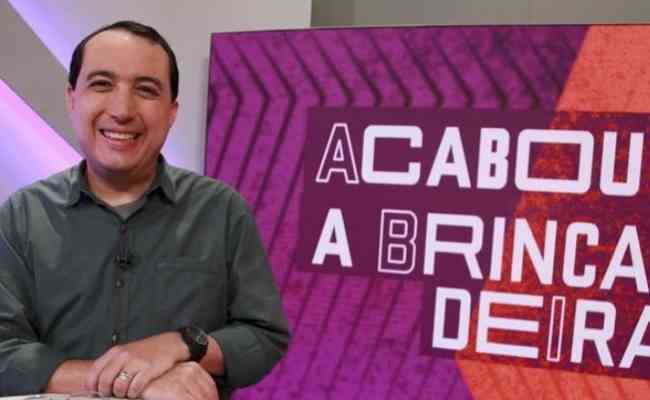 Cereto brincou com nome do programa que apresentava no Sportv para anunciar saída da Globo