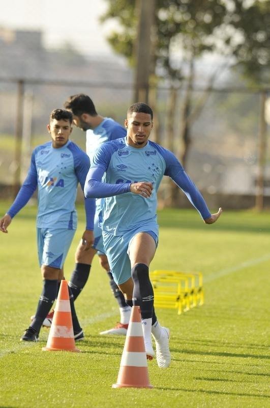Imagens do treino do Cruzeiro desta quinta-feira, 12 de julho, na Toca da Raposa II