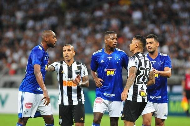 Imagens do clssico mineiro entre Atltico e Cruzeiro 
