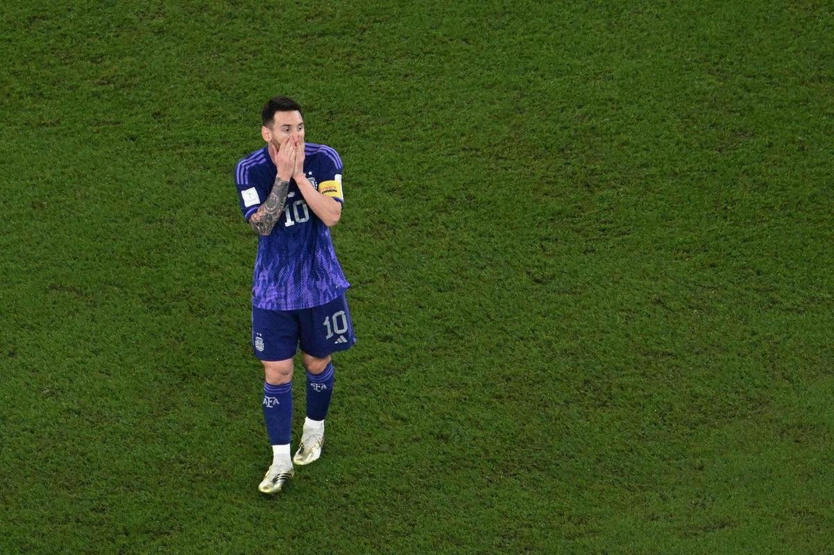 Fotos do jogo entre Polnia e Argentina no Estdio 974, em Doha, pela terceira rodada do Grupo C da Copa do Mundo, no Catar