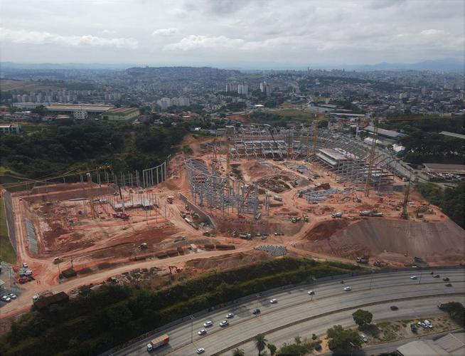 Fotos da Arena MRV em 1º de junho de 2021
