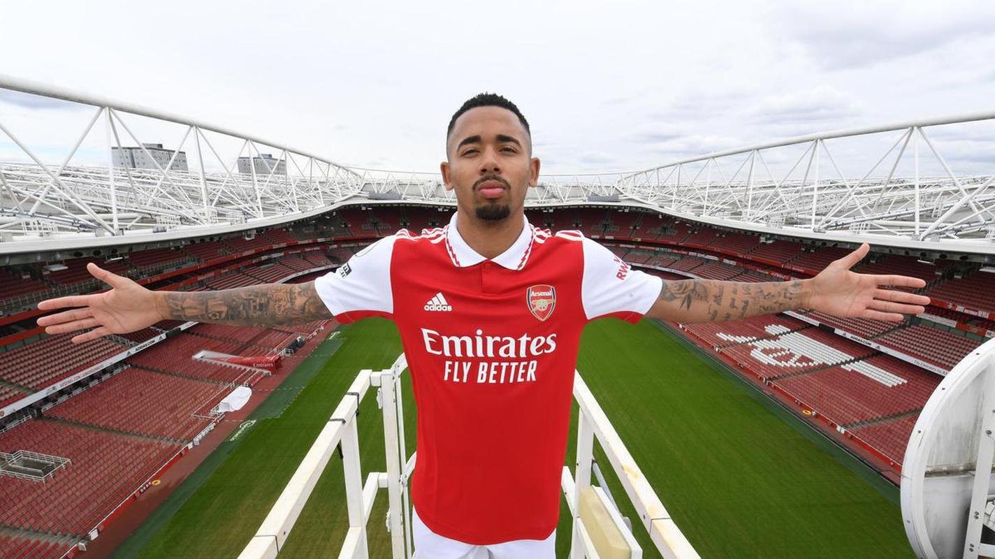 Arsenal: atacante Gabriel Jesus (ex-Manchester City)