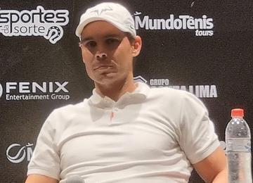 Número dois do mundo, tenista espanhol também afirmou: 'Todos na Europa conhecem o Cruzeiro'