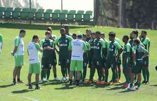 Adilson comandou o primeiro treino no Amrica nesta quarta-feira